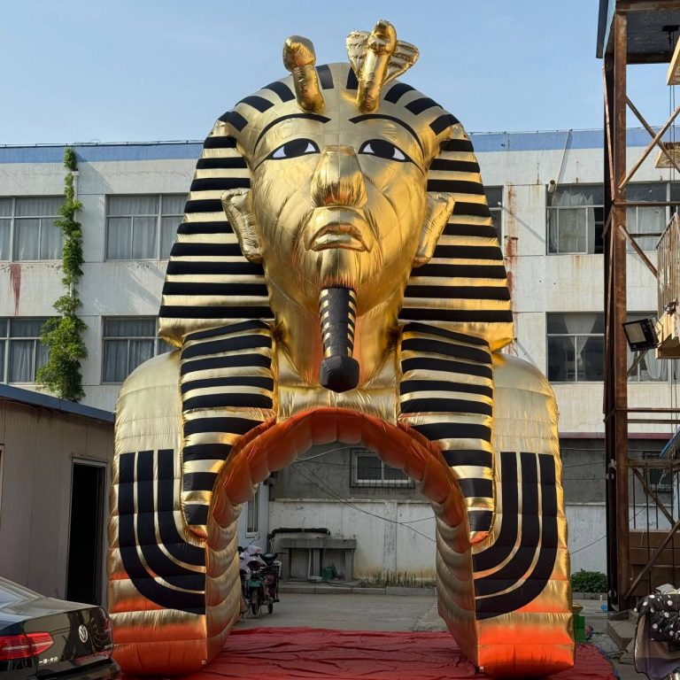 inflatable customized 6m tall event Egypt god tunnel entrance for decor