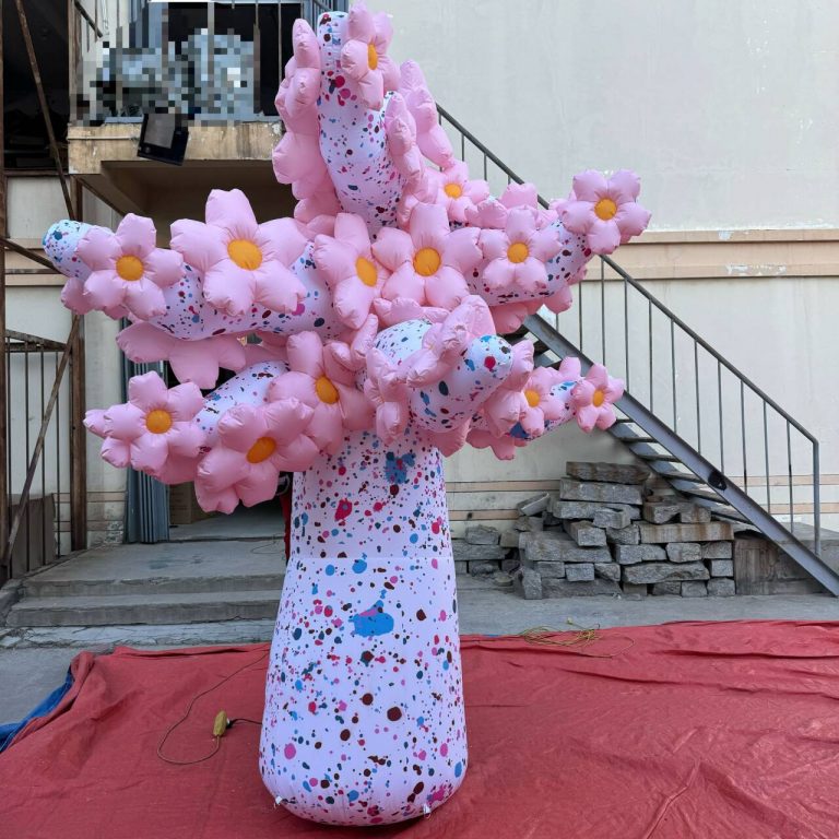 4m inflatabe flower tree inflatable Cherry blossom