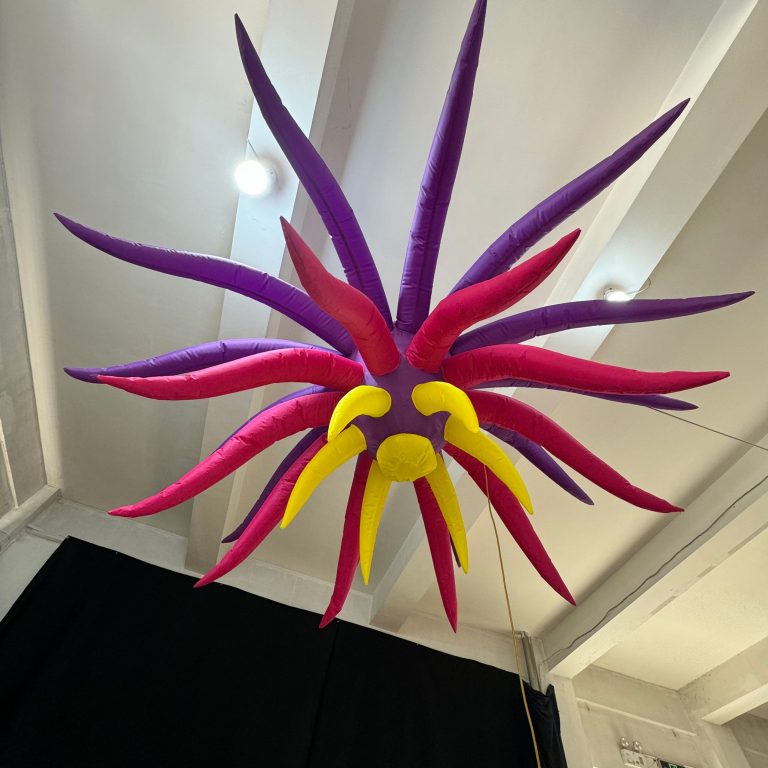 3m inflatable flowers custom event ceiling decorations
