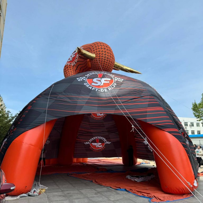 giant tent with bull (6)