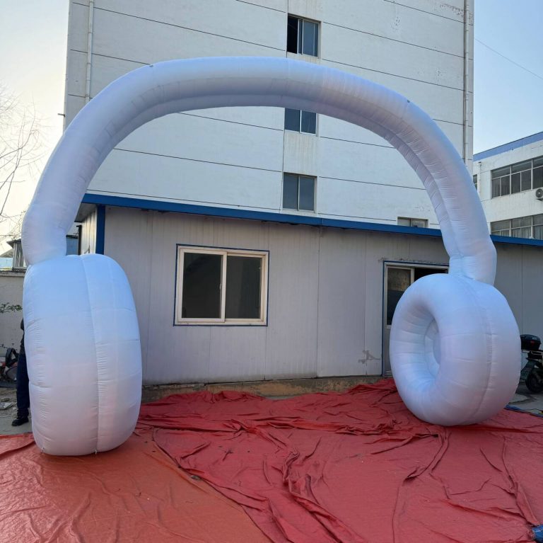 giant party inflatable headphones inflatable party decorartion earphones