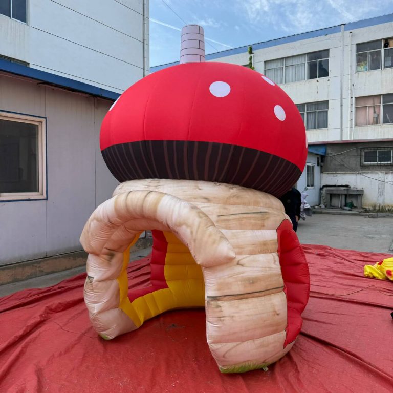 inflatable mushroom cabin custom inflatable mushroom house for event