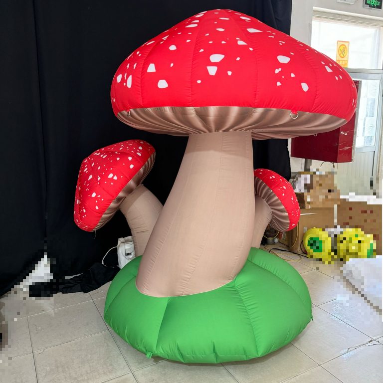park decoration inflatable mushrooms inflatable theme party event decoration