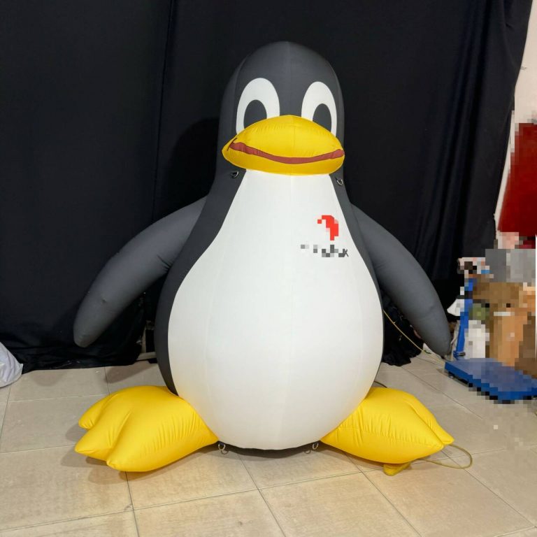 inflatable penguin (2)