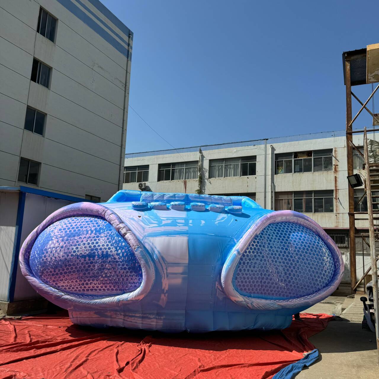 custom inflatable radio model giant advertising inflatables for theme ...