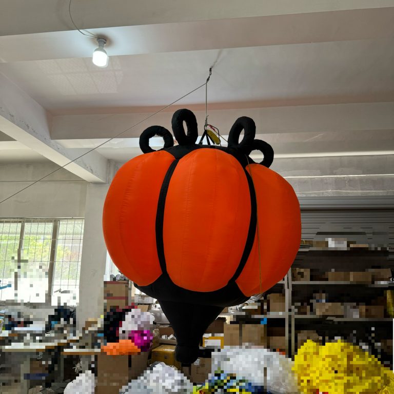 inflatable pumpkin balloon hanging decoration inflatable lighting balloons