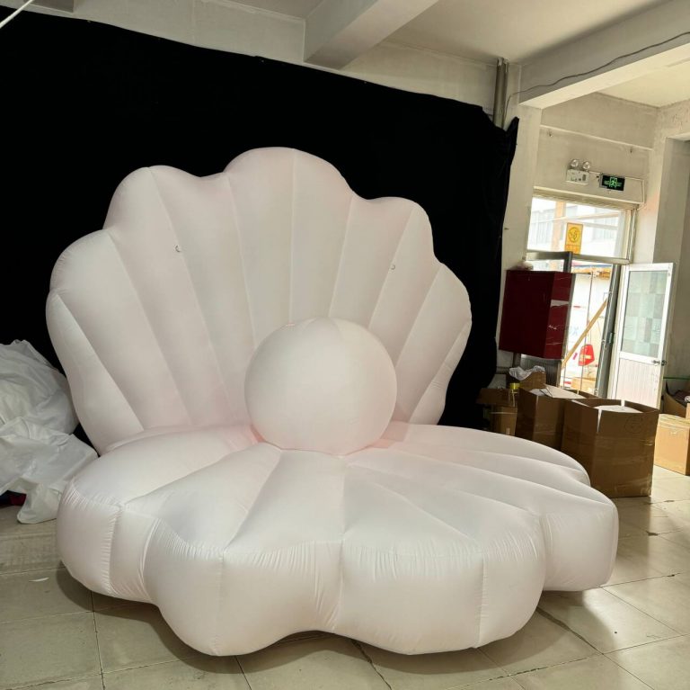 3m inflatable which sea shell with pearl event decoration inflatables