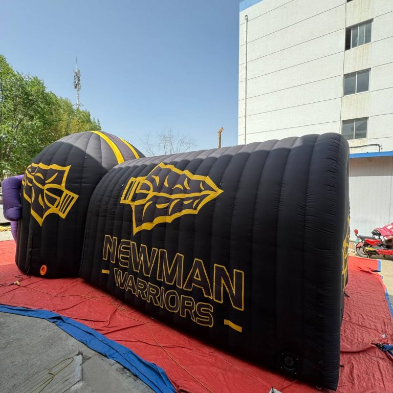 5m long sports game inflatable player entrance tunnel