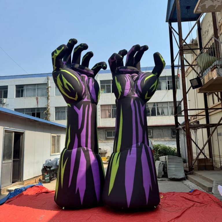 Event decoration inflatable hands simulation model Halloween party decoration