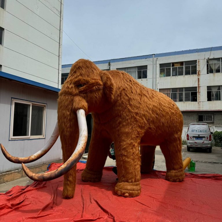 inflatable Mammoth wild animal simulation inflatable animal replicas